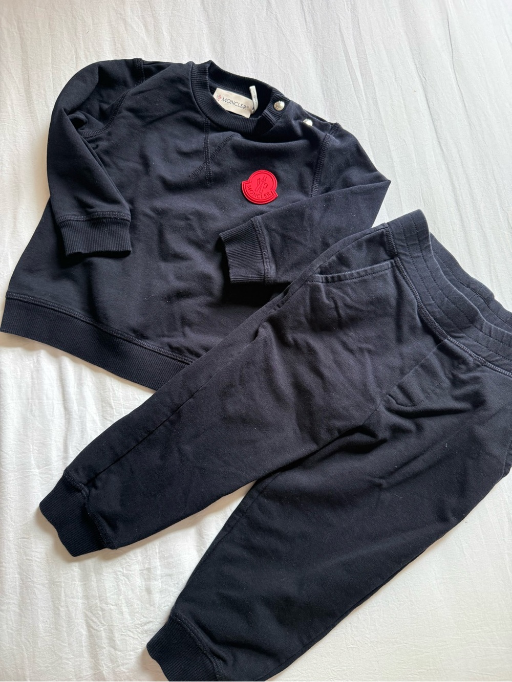 Moncler Toddler Navy Set